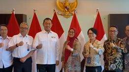 Kepala LKPP Sambut Direksi Baru Telkom 2025, Dorong Sinergi Transformasi Digital