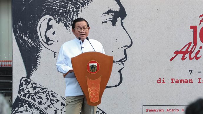 Pramono di Peringatan Satu Abad Ali Sadikin