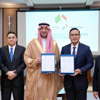 Kembangkan Teknologi Energi Bersih Skala Global, Pertamina Gandeng ACWA Power Arab Saudi