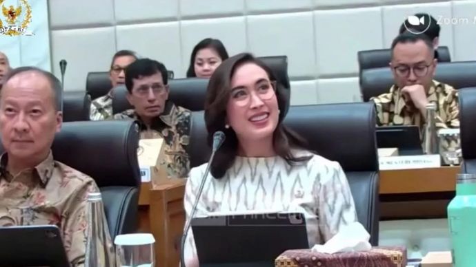 Tangkapan layar-Menteri Pariwisata Widiyanti Putri Wardhana optimis target 16 juta kunjungan wisatawan asing ke Indonesia dapat tercapai dalam apat Kerja bersama Menteri Perindustrian dan Menteri Pariwisata di Jakarta, Rabu 3 September 2025. ANTARA/H
