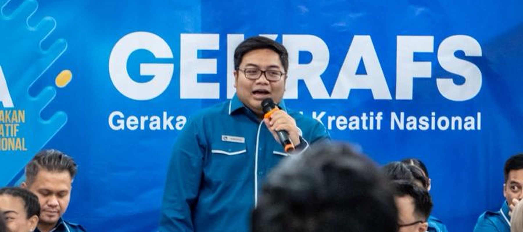 Ketua Umum Gekrafs Kawendra Lukistian&nbsp;pada Senin, 2 Maret 2026.