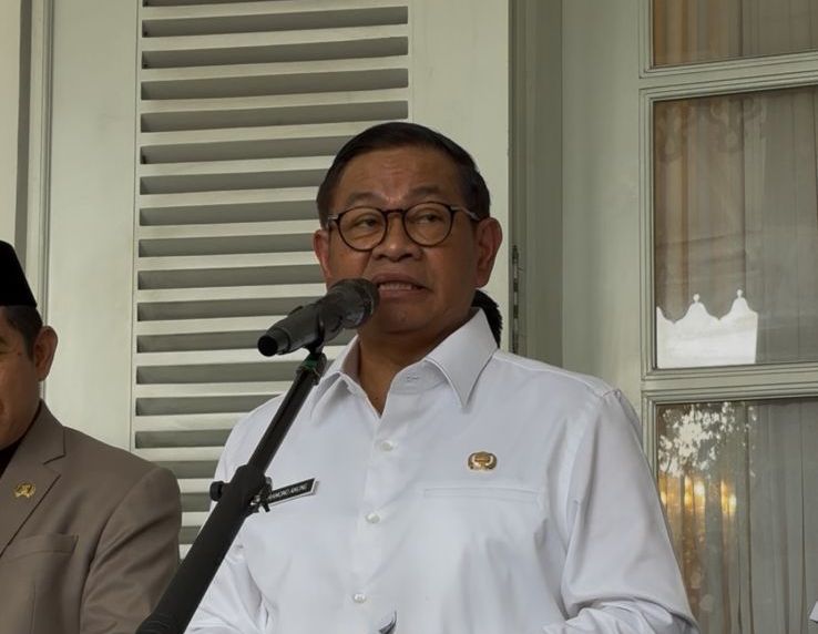 Pramono Anung <b>(NTVNews.id/Adiansyah)</b>