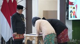 Pramono Lantik 521 Pejabat Fungsional DKI