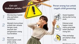 Infografik: Ini Ciri-ciri dan Tindakan Pelaku Child Grooming, Waspada!