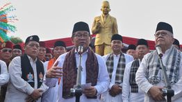 Pramono Hadiri Silaturahmi Akbar Kaum Betawi, Tegaskan Komitmen Lestarikan Budaya