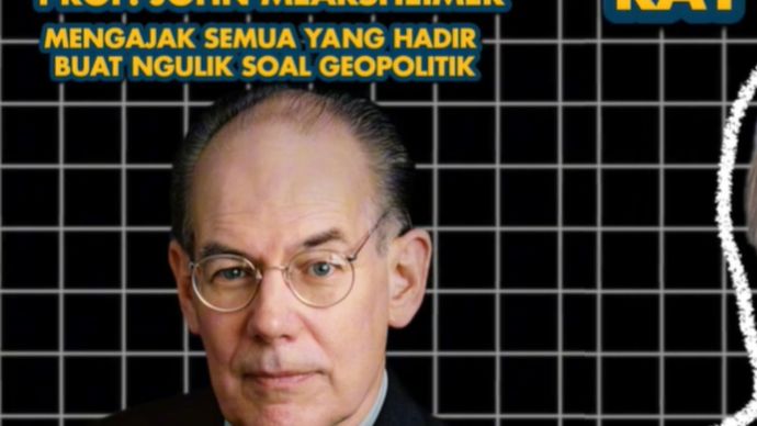 Prof John Mearsheimer dan Ray Dalio, Pemateri Prabowo <b>(TikTok)</b>