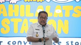 Rano Karno Resmikan Tahilalats Station di MRT Dukuh Atas