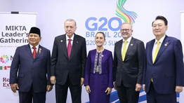 Presiden Prabowo Bertemu 4 Pemimpin MIKTA di KTT G20 Brasil, Bahas Apa?