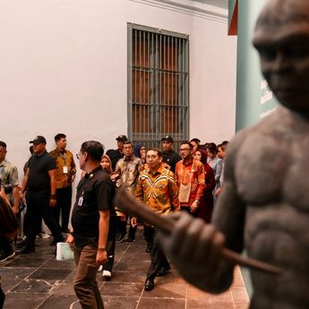 Menbud Fadli Zon Tegaskan Indonesia Peradaban Tertua Dunia di Pameran 130 Tahun Pithecanthropus Erectus