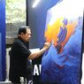 HUT Demokrat, SBY Persembahkan Lukisan "Only The Strong" kepada Kader