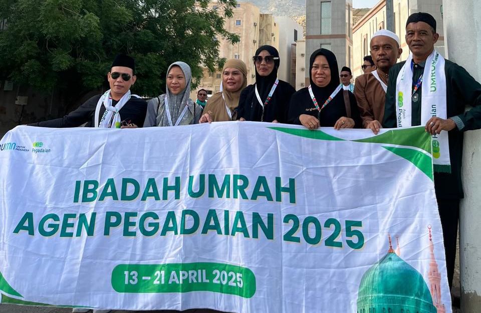  Pegadaian Berikan Reward Umroh Bagi Agen Hebat Pegadaian. <b>(Pegadaian)</b>