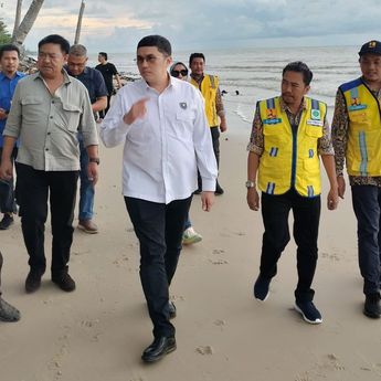 Abrasi Ancam Jalan dan Sawah Warga Perbatasan RI-Malaysia, Stafsus Menko AHY Diminta Kawal Proyek Pengaman Pantai