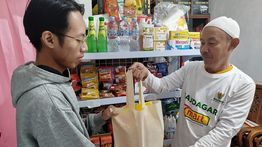 BAZNAS Terapkan Green Zakat di Zmart Jepara, Ajak Masyarakat Kurangi Sampah Plastik