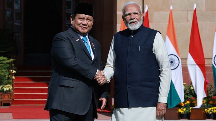 Prabowo dan PM India Narendra Modi <b>(Istimewa)</b>