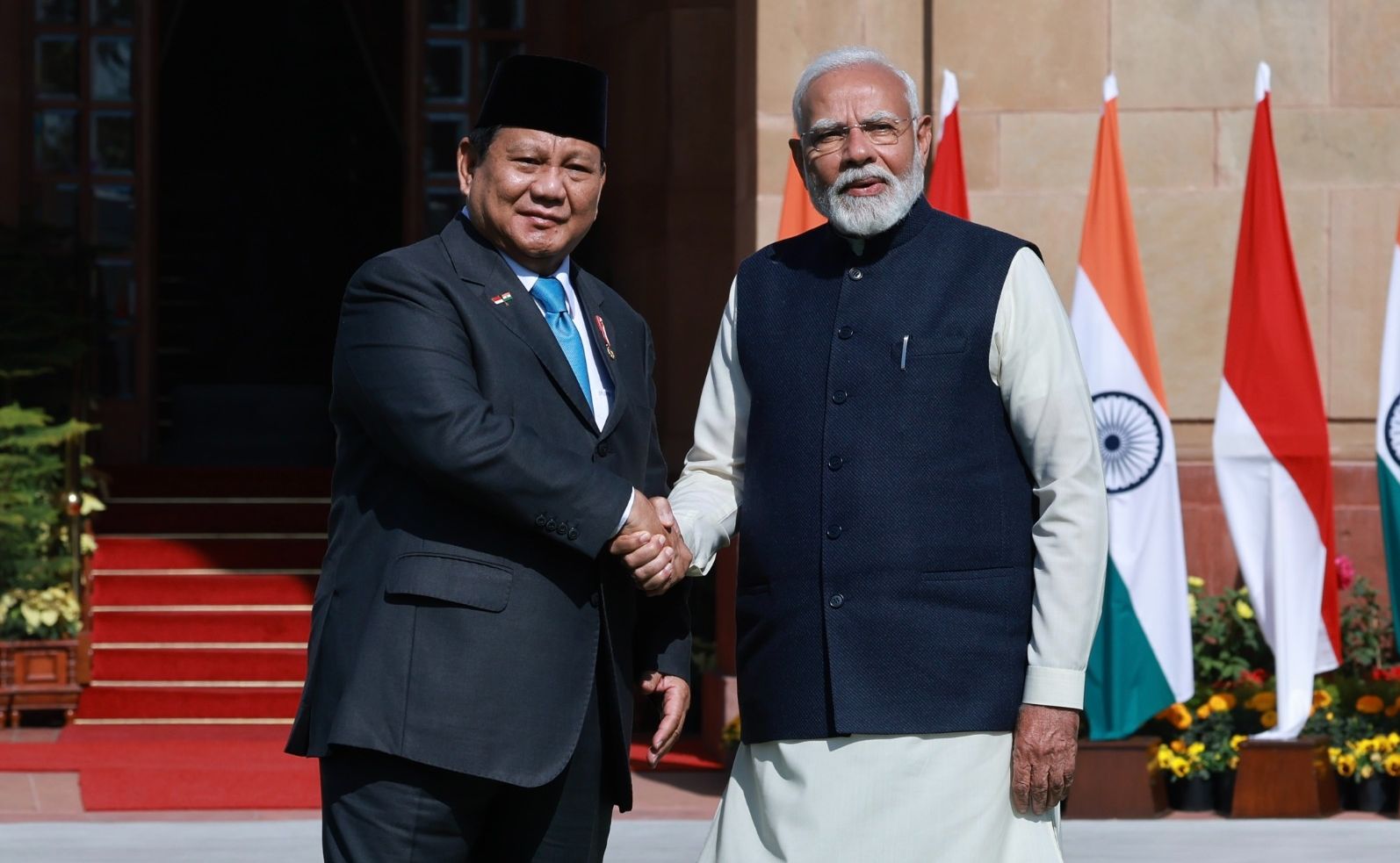 Prabowo dan PM India Narendra Modi <b>(Istimewa)</b>