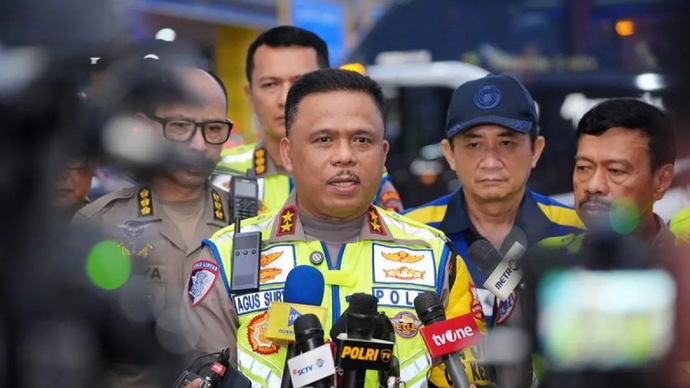 Kepala Korps Lalu Lintas (Kakorlantas) Polri Irjen Pol. Agus Suryonugroho. ANTARA/HO-Korlantas Polri/pri.