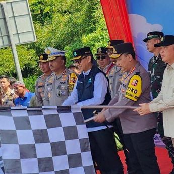 Kapolri dan 2 Menteri Resmi Buka One Way Nasional