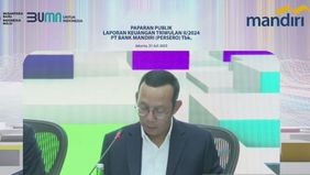 PT Bank Mandiri (Persero) Tbk mencatat kenaikan pendapatan bunga bersih secara konsolidasi sebesar 3,75 persen year-on-year (yoy) menjadi Rp49,1 triliun per semester I 2024.