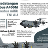 Infografik: Spesifikasi Airbus A400M yang Tiba di Halim dari Spanyol
