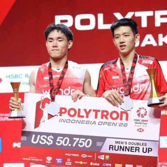 Langkah Raymond/Joaquin di Final BWF Super 1000 Perkuat Optimisme Regenerasi Bulu Tangkis Indonesia