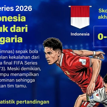 Infografik: Indonesia Tumbang Tipis dari Bulgaria di Final FIFA Series 2026