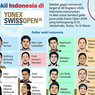Infografik: Tim Bulu Tangkis Indonesia Siap Berburu Gelar di Swiss Open 2026