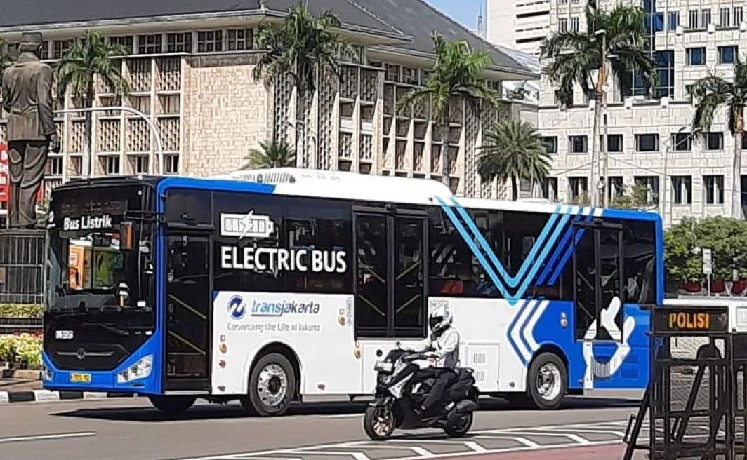 Bus Transjakarta. <b>(Antara)</b>