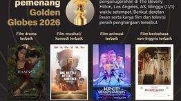 Infografik: Deretan Pemenang Golden Globes 2026