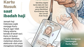 Kartu Nusuk menjadi salah satu dokumen penting yang wajib dijaga oleh jamaah haji Indonesia selama menjalankan ibadah di Tanah Suci. 