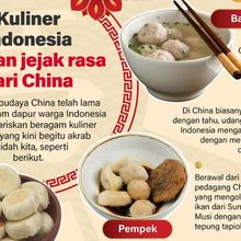 Infografik: Jejak Rasa China dalam Ragam Kuliner Nusantara