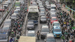 Pola Kemacetan di Jakarta Bergeser Signifikan Jelang Buka Puasa