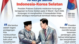 Infografik: 10 Kerja Sama Strategis Indonesia-Korea Selatan