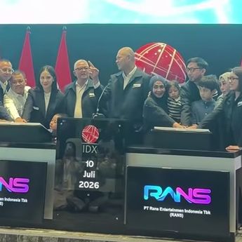 RANS Resmi Melantai di BEI, Saham Langsung Melonjak 34,12 Persen