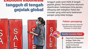 Fundamental ekonomi Indonesia dinilai tetap kuat pada awal 2026 meski dihadapkan pada tekanan global. Pemerintah memperkirakan pertumbuhan ekonomi nasional pada kuartal I-2026 mampu mencapai sekitar 5,5 persen.