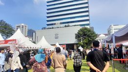 Pemprov DKI Gelar Bazar Murah di Balai Kota Sambut HUT ke-498