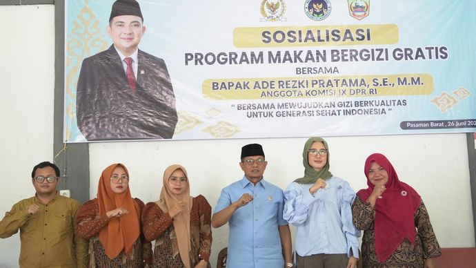 Bentuk Generasi Sehat, Program Makan Bergizi Gratis Hadir di Pasaman Barat
