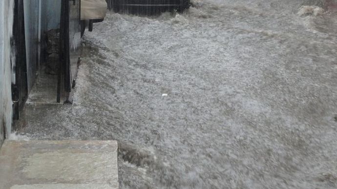 Ilustrasi banjir