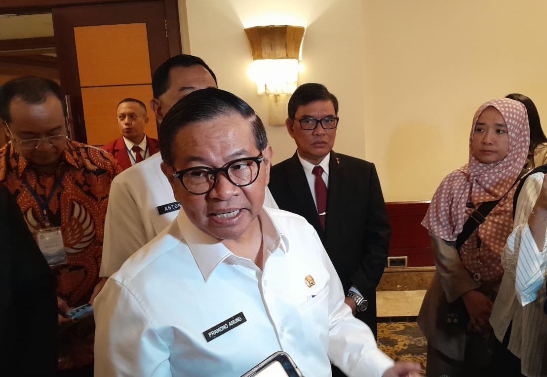 Pramono Anung  <b>(NTVNews.id/ Adiansyah)</b>