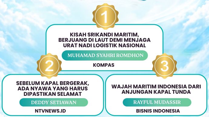 Jurnalis NTV News Juara Karya Tulis 'Marine Story 2026'