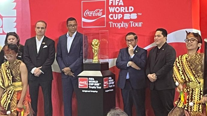 Trophy Piala Dunia 2026 yang Mampir ke Jakarta 