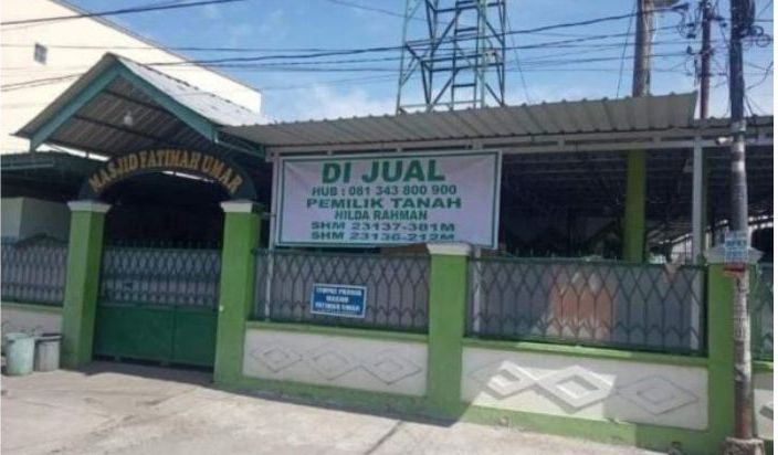 Masjid di Jual di Makassar <b>(Istimewa)</b>