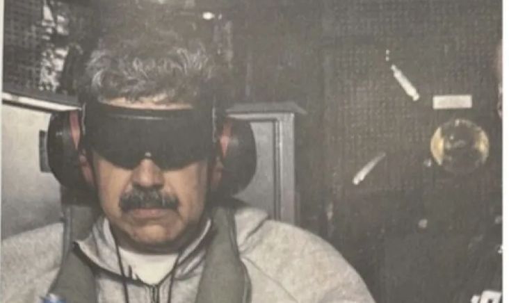 Presiden Amerika Serikat Donald Trump pada Sabtu, 3 Januari 2026 mempublikasikan foto Presiden Venezuela Nicolas Maduro <b>(Istimewa)</b>