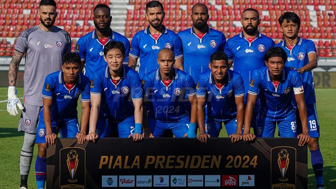 Arema FC juara Piala Presiden 2024