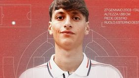 Romano Floriani Mussolini baru saja bergabung dengan klub promosi, Cremonese.
