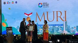 Jakarta Pecahkan Rekor MURI Pembuatan Eco Enzyme Terbanyak