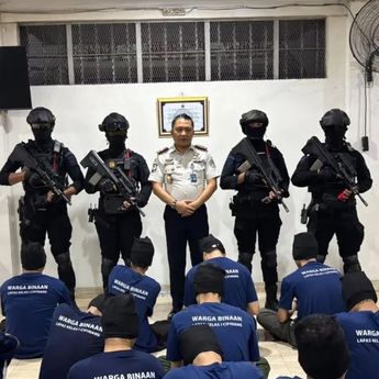 Lapas Cipinang Kirim 87 Narapidana High Risk ke Nusakambangan