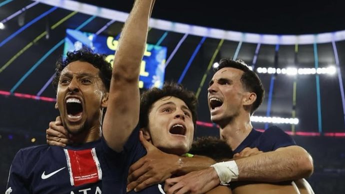 Paris Saint Germain (PSG) menang 5-0 atas Inter Milan di final Liga Champions 2024/2025, Minggu (1 Juni 2025).