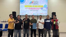 Rahmat dan Fhatur Anjasmara Terpilih Pimpin AMSI Sulbar Periode 2025 - 2029