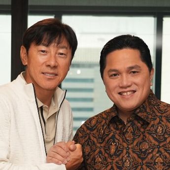 Erick Thohir Lega, Shin Tae-yong Sudah Sehat dan Siap Bekerja Lagi