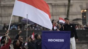 Cuaca panas juga jadi tantangan tersendiri bagi atlet Indonesia yang tampil di Olimpiade Paris 2024.